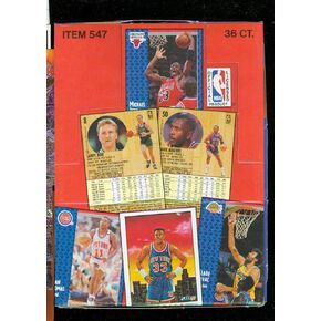 1991-92 مجموعة بطاقات Fleer Basketball NBA Wax Pack Box Series 1 1992 in Kuwait