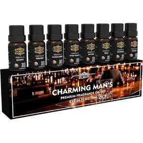 Essential Oils Set Classic Fragrance Oil for Variety Uses for Diffusers for Men, Diffuser Oils Scents for Party and Home As Great Gift for Men, Charming Mans Kit in Saudi Arabia