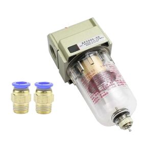 AF2000-02 1/4 air Pump Compressor Filter Pneumatic Oil Catch Tank to Remove impurities Water Separator Compression(AF-2000-02 sm pm20) in Kuwait
