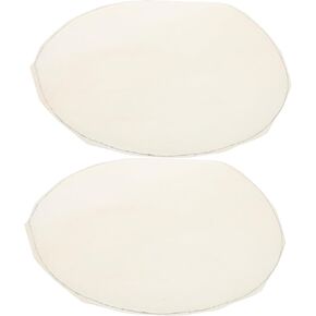 BESPORTBLE 2pcs Goat Skin Drum Head - Flat Round Untanned Rawhide for African Djembe Darbuka Doumbek Percussion Instruments Practical for Musical Restoration in Kuwait
