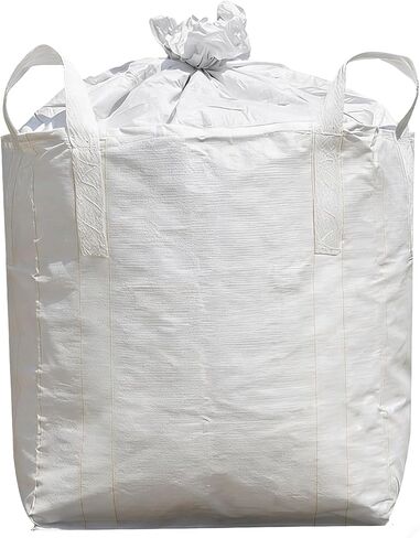 1 Pack FIBC Bulk Bag, Super Sack Heavy Duty Sand Bags, Construction & Feed Bags, 39"x39"x48", 2860 lbs,Bulk Bag with Duffle Top for Yard Waste, Sand, Gravel in Saudi Arabia