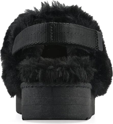 White Mountain Kids Girls' Londyn Slingback Faux Fur Slipper Clog in Saudi Arabia
