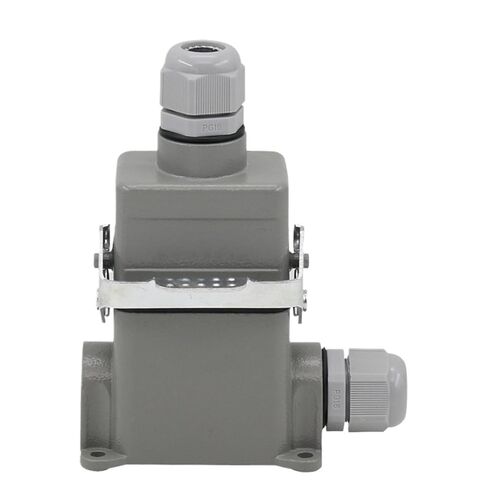 Heavy Duty Connector HDC-HE-06 6 Core Pins Aviation Industry Socket 500V 16A 1Pcs(Top line) in Saudi Arabia