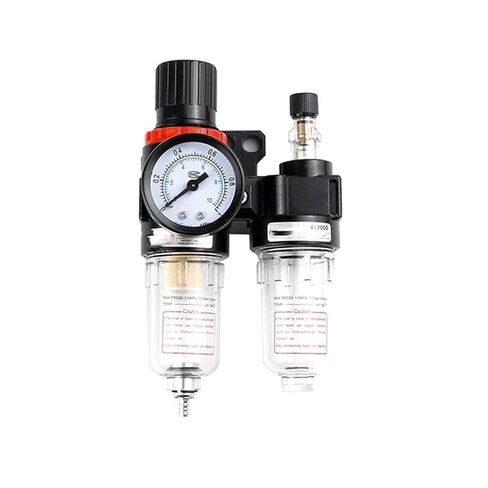 AFC2000 Oil-Water Separator Pressure Regulator Filter Spray Gun air Compressor Pressure regulating Valve AFR2000+AL2000 G1/4 in Saudi Arabia