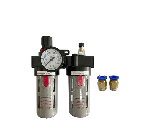 Oil-Water Separator Regulator Filter Spray Gun air Compressor Pressure Reducer 1/4" 3/8" 1/2" Compressed air Filter BFC2000/3000(with 6mm Fitting) in Saudi Arabia