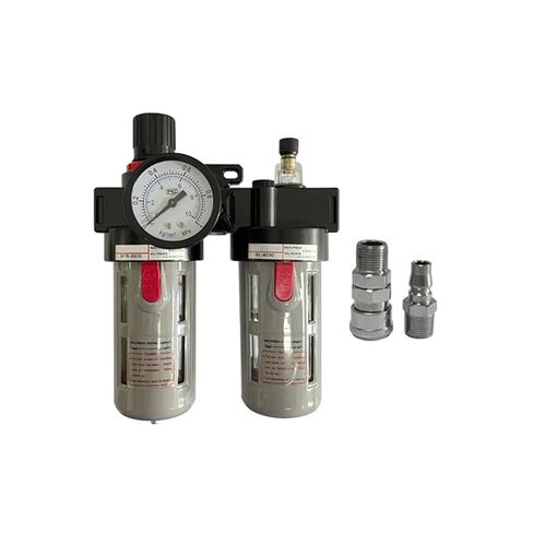 Oil-Water Separator Regulator Filter Spray Gun air Compressor Pressure Reducer 1/4" 3/8" 1/2" Compressed air Filter BFC2000/3000(with 6mm Fitting) in Saudi Arabia