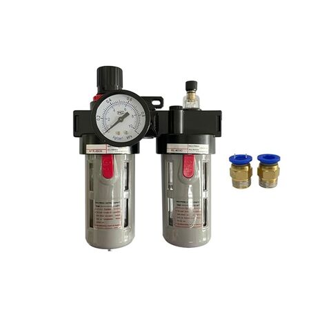 Oil-Water Separator Regulator Filter Spray Gun air Compressor Pressure Reducer 1/4" 3/8" 1/2" Compressed air Filter BFC2000/3000(with 6mm Fitting) in Saudi Arabia