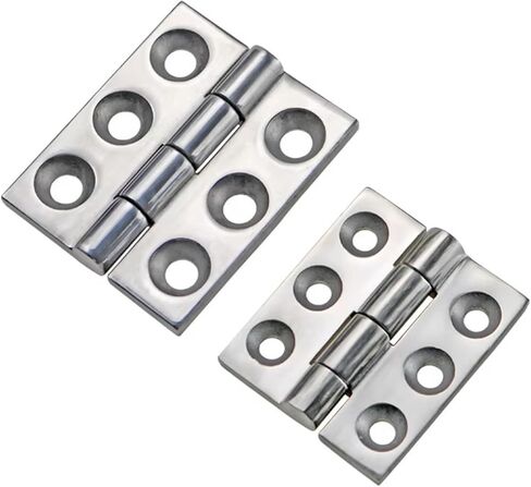Stainless Steel Large Hole Fastening Hinge Industrial Heavy Machinery Equipment Hinges 1Pcs(65X55) in Saudi Arabia