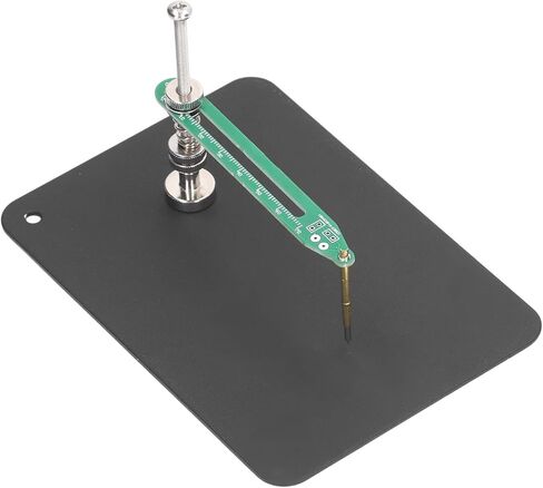 Test Probe Aluminum Alloy Fixed with Base Plate - 360-Degree Rotating Arm - Adjustable Height for PCB IC Soldering in Saudi Arabia