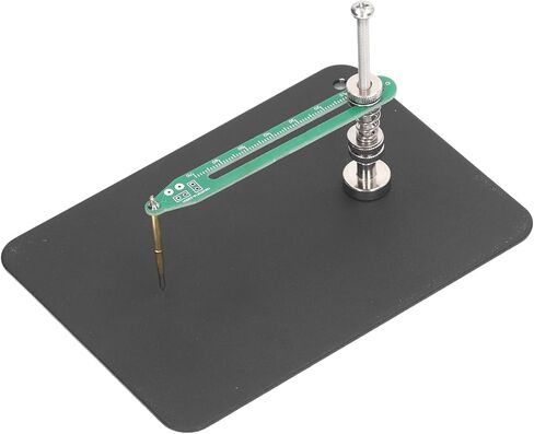 Test Probe Aluminum Alloy Fixed with Base Plate - 360-Degree Rotating Arm - Adjustable Height for PCB IC Soldering in Saudi Arabia