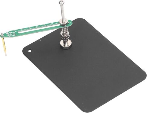 Test Probe Aluminum Alloy Fixed with Base Plate - 360-Degree Rotating Arm - Adjustable Height for PCB IC Soldering in Saudi Arabia