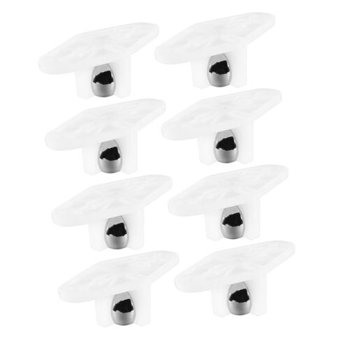 8pcs Vacuum W420 Steel Ball Swivel Casters, 360-degree Screw Mounted Round Universal Roller Ball Bearings for Industrial Material Handling and DIY Replacement Wheels in Saudi Arabia