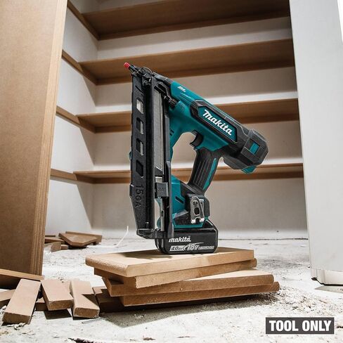 ماكيتا XNB08Z 18V LXT® بطارية ليثيوم أيون بدون فرش، 2-1/2 بوصة، أداة تثبيت بزاوية 2-1/2 بوصة، 15 جيجا، أداة فقط in Kuwait