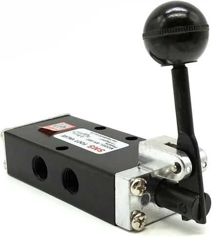 Manual Pneumatic Hand Lever Operated Control Valve SH-402 SH-403 Manual-return Type 5/2 Port Hand Valve(SH-403) in Saudi Arabia