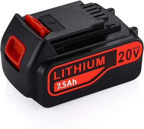 BATTOOL Upgraded 7500mAh 20V LBXR20 Replacement Battery for Black and Decker 20V Lithium Battery LB20 LBX20 LBXR2020-OPE LBXR20B-2 LBX4020 in Kuwait