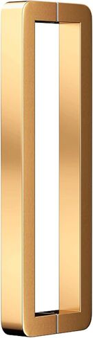 Heavy Duty Stainless Steel Push Pull Door Handle, Commercial Double Sided Bar Barn Door Handles Shower Glass Pulls, Office Shop Entry, Garages Sheds Gates/Grey/32.5Cm/12.8In in Saudi Arabia