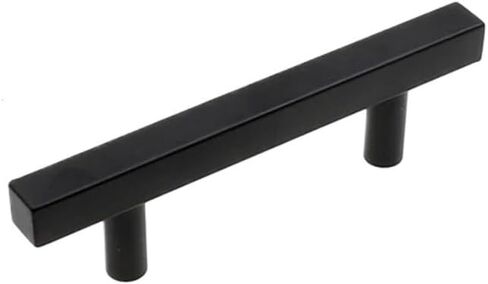 Handle Cabinet Pulls Black Modern Square T Cabinet Bathroom Cabinet Drawer Handles and Knobs Hardware(50mm) in Saudi Arabia