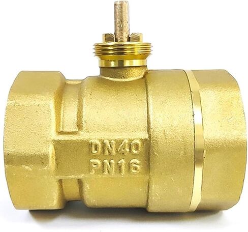 DN40 Brass 2 Way Thread Motorized Ball Valve Body 1Pcs in Saudi Arabia