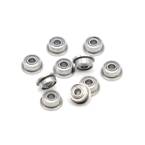 10PCS MF63ZZ 3X6X2.5mm Flange Ball Bearing ABEC-7 Stainless Steel Miniature Bearings in Saudi Arabia