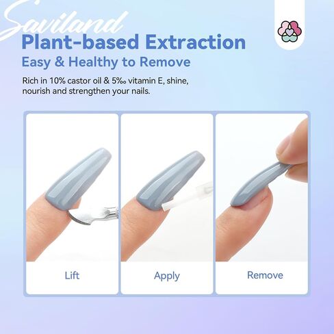 SAVILAND Nail Holder For Painting Nails 500Pcs Gel Nail Tips Fake Nails With Nail Glue Air Dry Short Coffin Ballerina Nail Stand For Press On With Adhesive Putty Clay DIY At Home Manicure Tool Gift For Women in Saudi Arabia