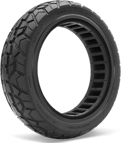 إطار بدون أنابيب ذاتي الغلق 70/60-7.5، مناسب لـ Ninebot من Segway MAX G3 / ZT3 / ZT3 Pro Kickscooter، إطار مفرغ للطرق الوعرة مقاس 11x2.75، إطار مقاوم للانفجار مقاس 11 بوصة in Saudi Arabia