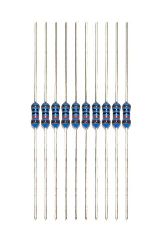 220 Ohm Resistor, 1/4 W, 1% (Pack of 10) in Saudi Arabia