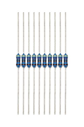 220 Ohm Resistor, 1/4 W, 1% (Pack of 10) in Saudi Arabia