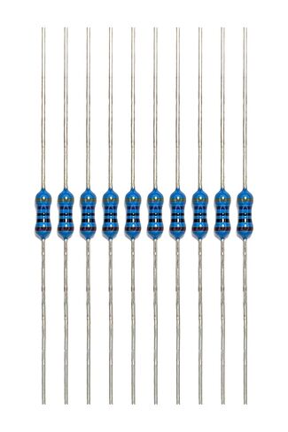 220 Ohm Resistor, 1/4 W, 1% (Pack of 10) in Saudi Arabia