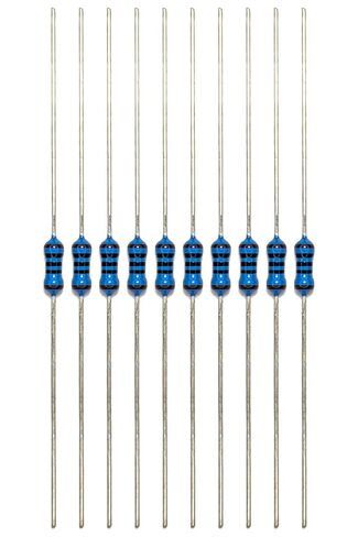 220 Ohm Resistor, 1/4 W, 1% (Pack of 10) in Saudi Arabia