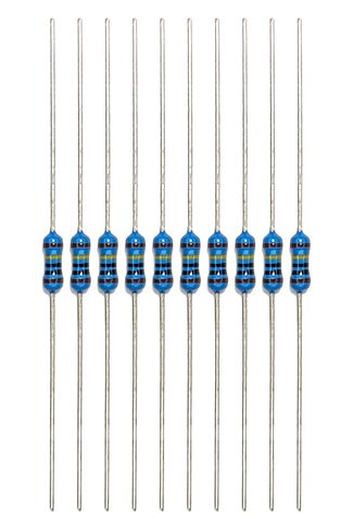 220 Ohm Resistor, 1/4 W, 1% (Pack of 10) in Saudi Arabia
