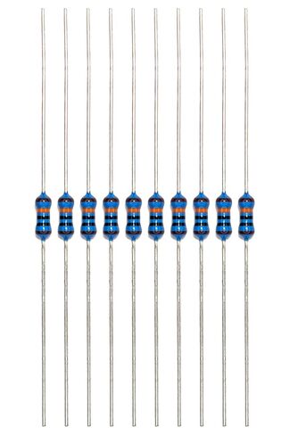 220 Ohm Resistor, 1/4 W, 1% (Pack of 10) in Saudi Arabia