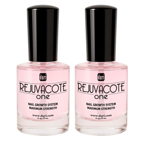 duri Rejuvacote 1 Nail Growth System - Original Maximum Strength Formula - Nail Strengthener and Nail Growth - Base and Top Coat - Pack of 2 - 0.45 fl. oz. in Kuwait