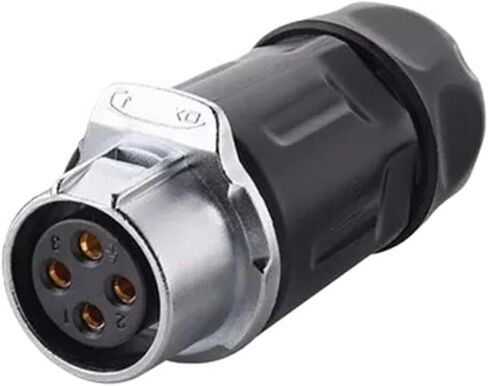 4 pin power circular connector female outdoor waterproof IP67 M20 in Saudi Arabia