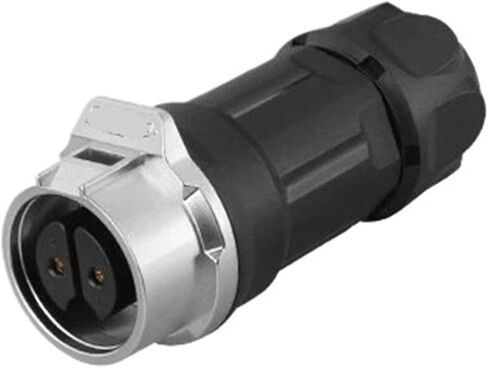 2-pin M16 size power circular connector female outdoor waterproof IP67 in Saudi Arabia