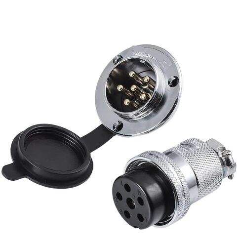 GX25 موصل 2Pin-12Pin شفة تركيب الذكور والإناث الكهربائية 1 قطعة (8Pin) in Saudi Arabia