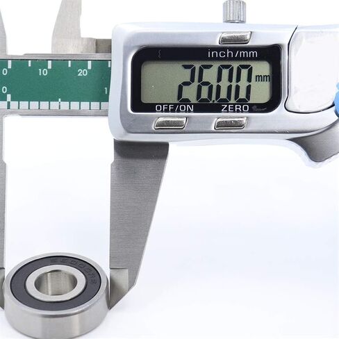 منتجات نقل الطاقة S6000RS تحمل 10 قطعة ABEC-3 440C S6000 الفولاذ المقاوم للصدأ 10x26x8 مللي متر الكرات الأخدود العميق S 6000RS in Kuwait