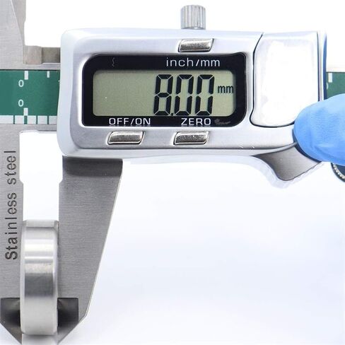 منتجات نقل الطاقة S6000RS تحمل 10 قطعة ABEC-3 440C S6000 الفولاذ المقاوم للصدأ 10x26x8 مللي متر الكرات الأخدود العميق S 6000RS in Kuwait