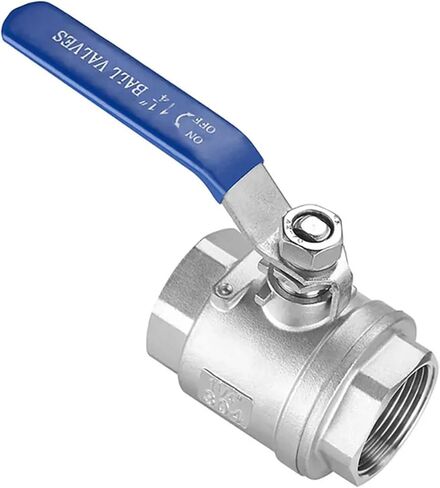 1/2 3/4 1 1-1/4 1-1/2 2 Inch Two-piece Ball Valve 304 Stainless Steel 1Pcs(2") in Saudi Arabia