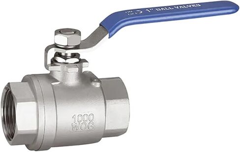 1/2 3/4 1 1-1/4 1-1/2 2 Inch Two-piece Ball Valve 304 Stainless Steel 1Pcs(2") in Saudi Arabia