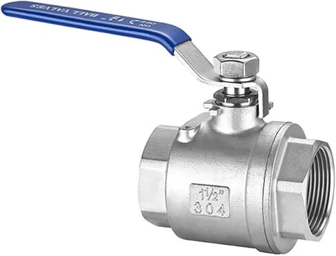 1/2 3/4 1 1-1/4 1-1/2 2 Inch Two-piece Ball Valve 304 Stainless Steel 1Pcs(2") in Saudi Arabia