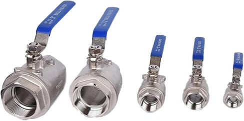 1/2 3/4 1 1-1/4 1-1/2 2 Inch Two-piece Ball Valve 304 Stainless Steel 1Pcs(2") in Saudi Arabia