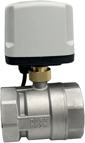304 Stainless Steel Electric Ball Valve 3-wire 2-way Control Stable Motorized 1Pcs(DN15,220VAC_CR03) in Saudi Arabia
