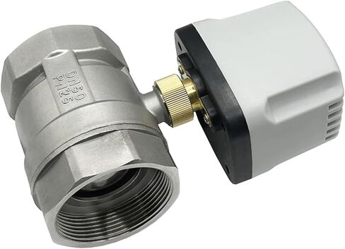 304 Stainless Steel Electric Ball Valve 3-wire 2-way Control Stable Motorized 1Pcs(DN15,220VAC_CR03) in Saudi Arabia