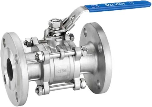 1-1/2 Inch Manual Flange Ball Valve 304 Stainless Steel 1.6Mpa Flanged 1Pcs in Saudi Arabia