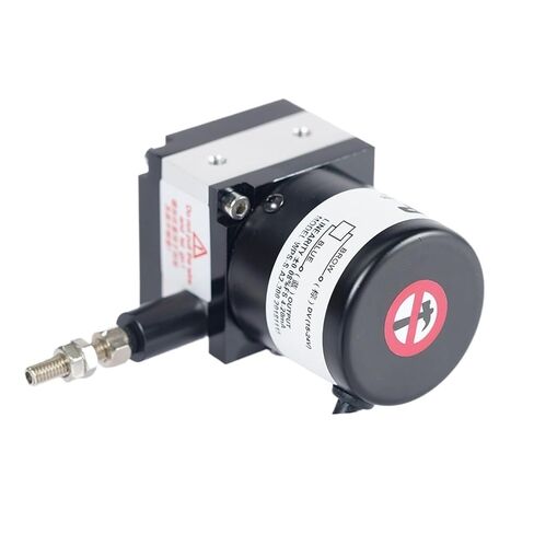 1pc 100mm Draw Wire Displacement Sensor 0-10K Ohm Output Linear Rope Encoder String Travel Sensor in Saudi Arabia