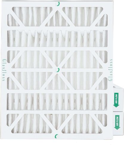 مرشحات هواء Glasfloss ZL 16x20x4 MERV 10 مطوية مقاس 4 بوصات للتكييف والفرن. 3 عبوات. الحجم الفعلي: 15-1/2 × 19-1/2 × 3-3/4 in Kuwait