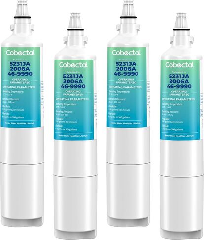 5231JA2006A Replacement for LG LT600PC Water Filter Replacement for Kenmore 46-9990,5231JA2006B 5231JA2006A-S,9990, FML-2, LSC27931ST, LFX25960ST Water Filter,3pack,by Cobectal in Saudi Arabia
