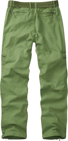 KOCTHOMY Cargo Hiking Pants for Women Tactical Baggy Pants Women's Casual Y2K with 6 Zipper Pockets No Belt W9922 ArmyGreen 8 in Saudi Arabia