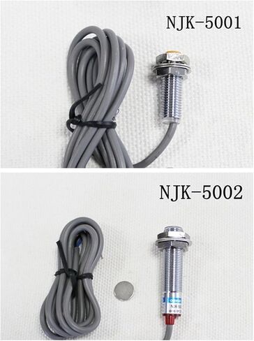 مستشعر قاعة القرب الاستقرائي المغناطيسي NJK-5001A/B/C/D M8 NJK-5002C/D/CD/A/B/AB M12 مسافة 10 مم PNP NPN NO NC(5002C NPN NO) in Saudi Arabia