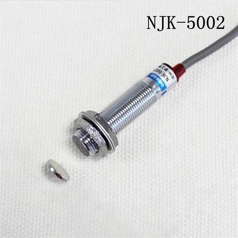 Magnet Inductive Proximity Hall Sensor NJK-5001A/B/C/D M8 NJK-5002C/D/CD/A/B/AB M12 Distance10mm PNP NPN NO NC(5001C NPN NO) in Saudi Arabia